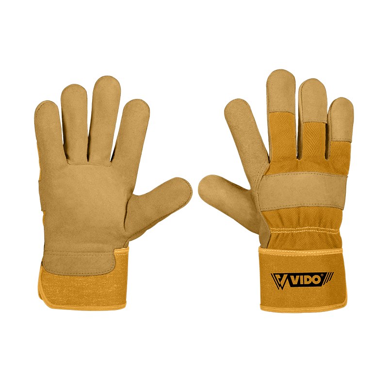 Guantes de trabajo de piel de vaca